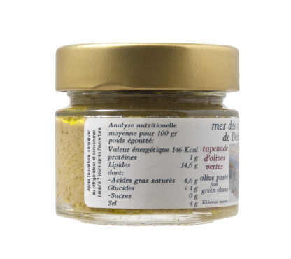 Green olive paste - tapenade 100gr - Image 5