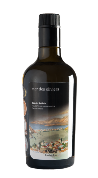 Extra virgin olive oil 500ml in bottle