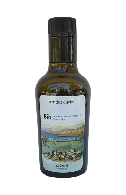 Extra virgin olive oil BIO 250 ml in bottle