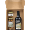 Gift Box: Extra virgin olive oil 500ml + Green olives 170g + Green tapenade 100g